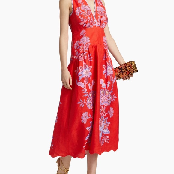 Farm Rio Linen Dress - Picture 2 of 4